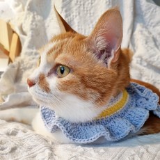 雅娜快樂純棉荷葉邊斗篷拼色DIY套餐+針配件套組, 1套, 天空