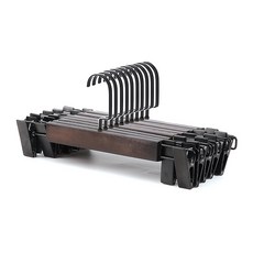 市集感性多用途原木衣架, 10個, 類型 9