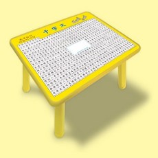 幼兒用兒童世界千字文學習桌, 混合色