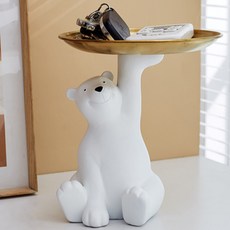 室內托盤架 裝飾 汽車鑰匙架, 熊