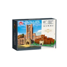 ZHEGAOLEZI 건축 나노블럭 일본 도쿄 대학, 혼합색상, 1개