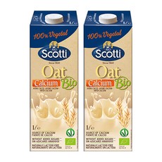 RISO Scotti 燕麥鈣飲 1L, 2個