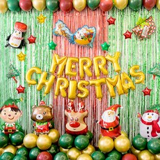 WOW PARTY KOREA 柱子3聖誕裝飾套組, 1套, 混合顏色