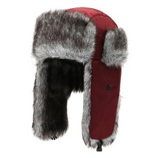 Market A暖呼呼毛茸茸毛帽, 葡萄酒