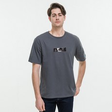 진마니아 ALIVE 라운드 반팔 티셔츠 CS5T24