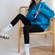 구디프 여성용 도톰 기모 레깅스