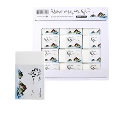 牽牛花獨島橡皮擦, 白色, 24入