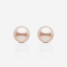 ENCLAIR 女用真水晶珍珠耳環 12mm