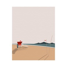 Play about 沙灘 DIY 傑作畫 40 x 50cm套組, 混色