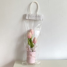 비비드닷 선물용 홈 인테리어 조화 핑크