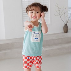 코디아이 아동용 호호 나시 내의