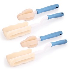 I-JOA FAIRY 奶瓶刷+奶嘴刷, 天藍色, 2組