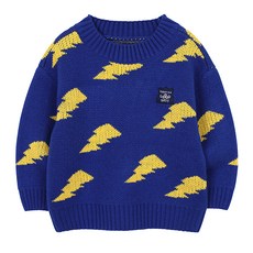 allo&lugh 孩童搞笑閃電針織套頭衫