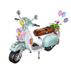 LoZ 摩托車系列迷你積木 673pcs, 活動摩托車