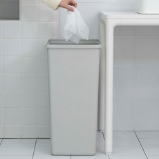 라이피스트 자이언트 대용량 휴지통 75L, 라이트그레이
