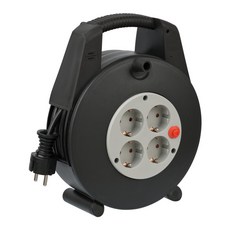 brennenstuhl 露營Berryo線纜捲筒 15m, 1組, 黑色