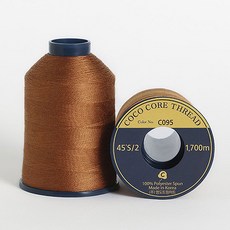 COTTONVILLE Coco Thread 優質縫紉線 45S/2 1700m, C095, 2入