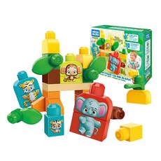 MEGA BLOKS 美高 植物衍生積木系列 Safari Friends, 混色