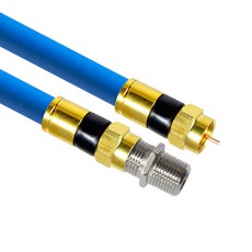 韓國製造 Gold 高級 RF 天線 藍色 5C 延長同軸手工線纜 3M, MLZ-GRAB030(3m)
