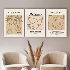 funyz 畢卡索A 泡棉板薄框 3件組