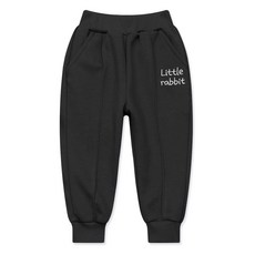 Little rabbit 孩童素色慢跑褲