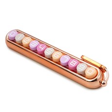 에이스피드 레트로 주차번호판, 로즈골드, 1개