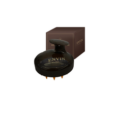 ENVIN 頭皮護理洗髮梳, 棕色, 1個