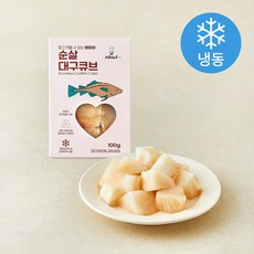 배마마 순살 대구 큐브 (냉동), 100g, 1개