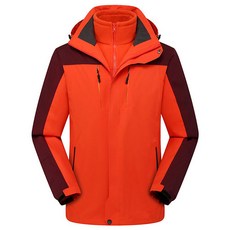 男款兩件分離式連帽防風防水登山外套 JY268