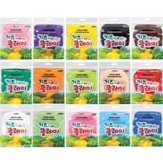 KIBBOOM 兒童黏土 15色套組 50g, 15色, 1組