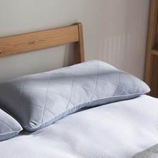 홈랩 기절베개 밸런스핏 두피 베개솜 + 베개커버 세트, 그레이, 화이트, 1세트