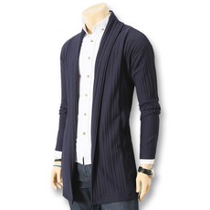 BLUEForce 男士Serenfall披肩領長袖開襟衫