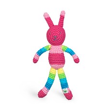 green sprouts 小綠芽 編織動物玩偶, 粉色