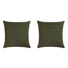 原色純色幾何系列抱枕套 2入