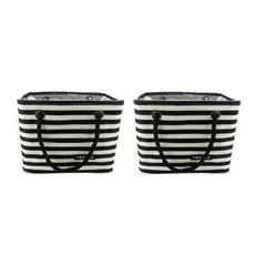 10 Z03 型多功能存儲和整理浴袋, 2個, 白色