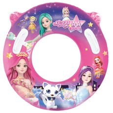 Winnie Connie Secret Jouju 附把手游泳圈75, 1個, 混合顏色