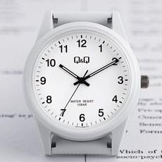 Q&Q 學生 護士 大錶面 大數字 公務員 防水 手腕 低噪音 學測手錶 VS12J