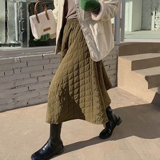andstyle 女款Darro絎縫鬆緊長裙 261644