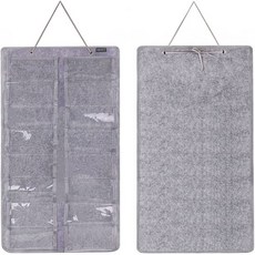 掛式太陽眼鏡整理收納袋, 灰色的