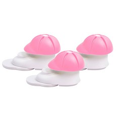 iclat mi cap 防夾門護板, 3入, 粉色