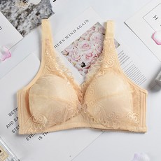 孕婦蕾絲鈕扣哺乳內衣