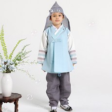 Baby Myeongju Neulhaerang Saekdong 男童韓服套裝