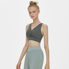 mulawear 女款交叉設計胸墊短背心 MWWCBR081