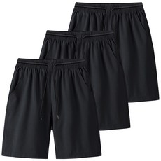 엠씨티 남녀공용 냉감 통기성 메쉬 쿨 반바지 3p