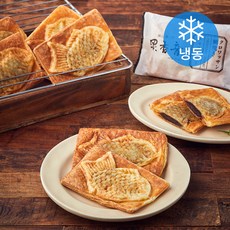 크로와상 타이야끼 초콜릿향 붕어빵 (냉동), 80g, 1개입, 8개