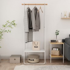 SOHEIM 梯子鐵架子支架衣架, 白色