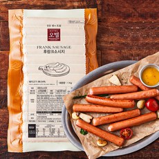 오뗄 후랑크소시지, 1kg, 1개