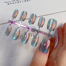 Maket Gamseong Quri 柔軟美甲貼片 XS + S + M 套組, no 10, 2個