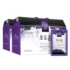 산들해 포도즙, 100ml, 60개