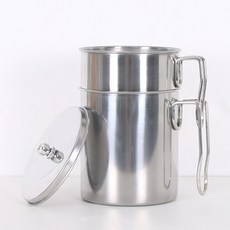 LIVING HAPPY 雙層食物殘渣桶, 銀